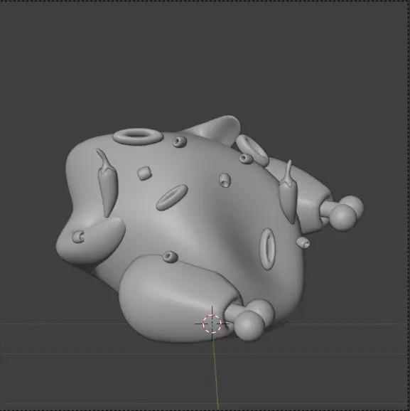 Food and Beverage 3d Icon Pack 3D model_39