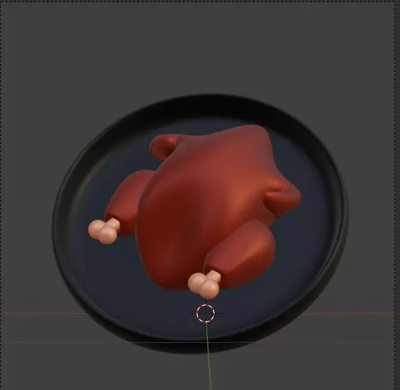 Food and Beverage 3d Icon Pack 3D model_16