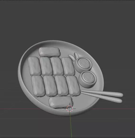 Food and Beverage 3d Icon Pack 3D model_12