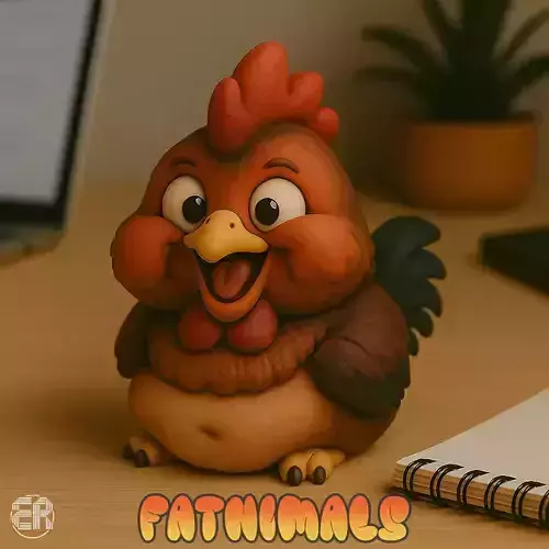 Rooster - Fatnimals Collection