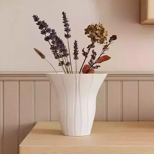 Modern Vase No Supports Printable Home Decor STL