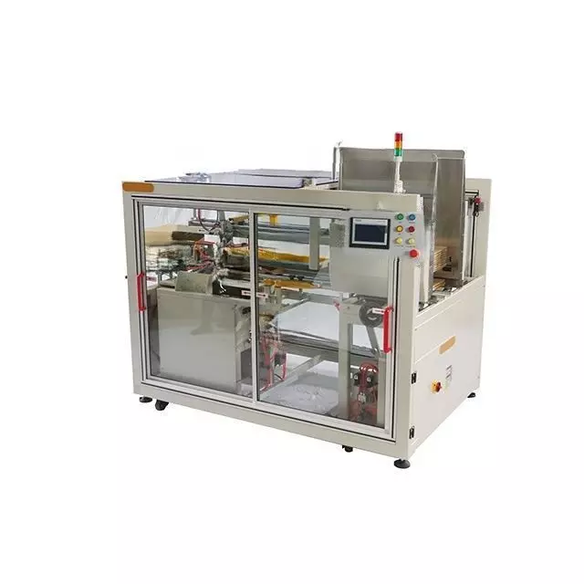 Automatic Carton Box Folding and Forming Machine 3D model_4