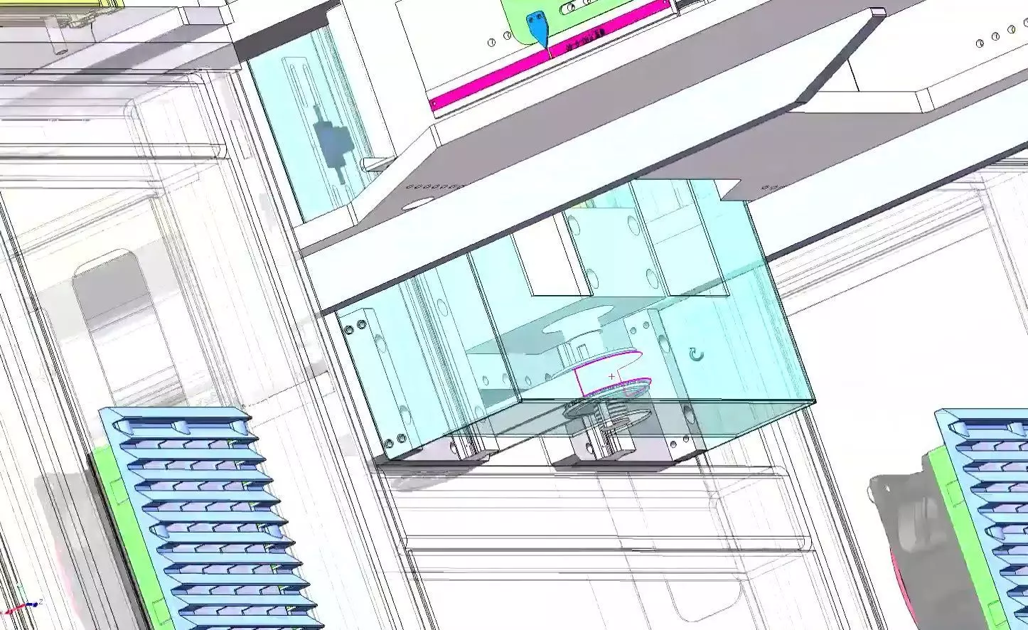 Automatic Carton Box Folding and Forming Machine 3D model_15