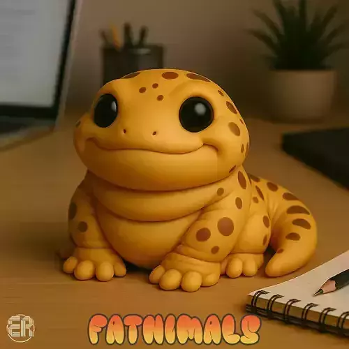 Salamander - Fatnimals Collection 3D print model