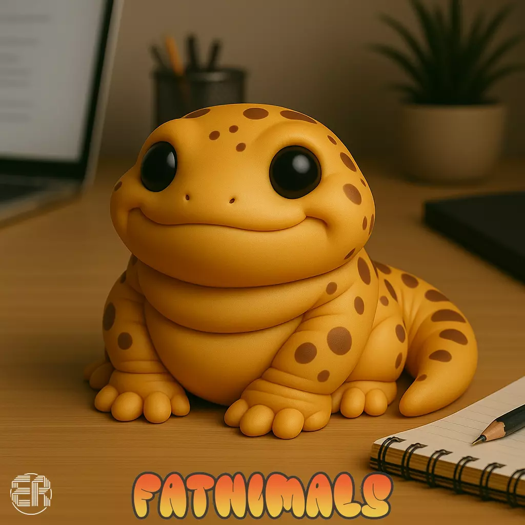 Salamander - Fatnimals Collection 3D print model_0