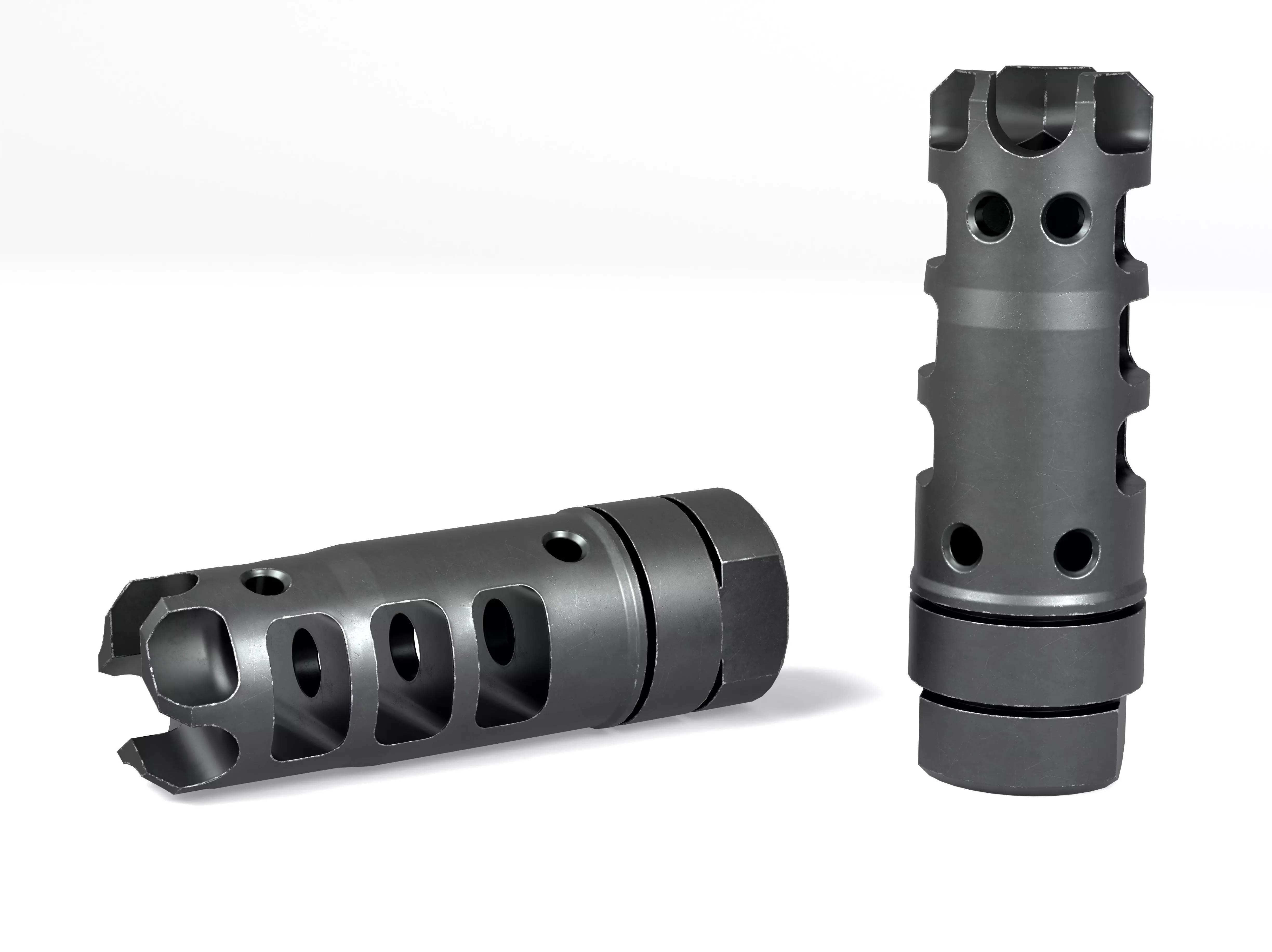 3D model LANTAC Dragon Muzzle Brake VR / AR / low-poly | CGTrader