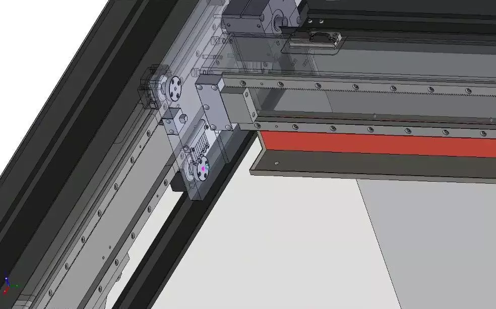 High-Speed Smart Palletizer CNC Gantry for Carton and Bag Stack 3D model_23