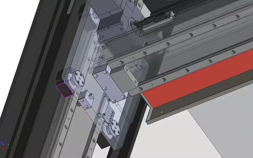 High-Speed Smart Palletizer CNC Gantry for Carton and Bag Stack 3D model_20