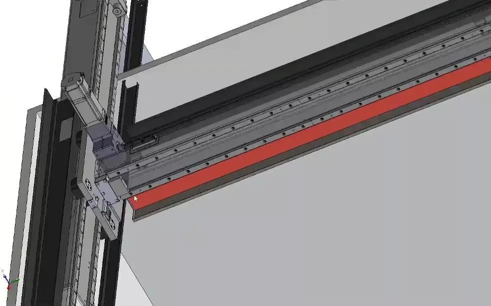 High-Speed Smart Palletizer CNC Gantry for Carton and Bag Stack 3D model_19