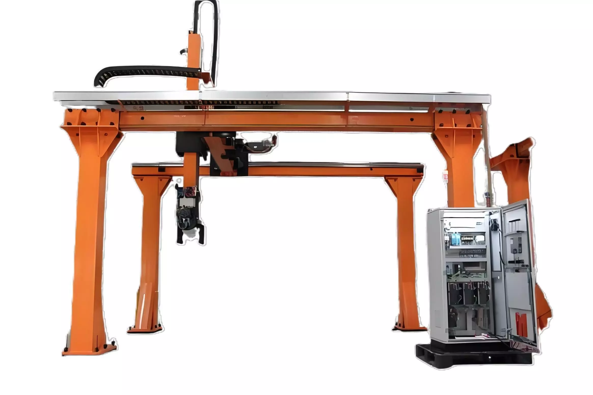 High-Speed Smart Palletizer CNC Gantry for Carton and Bag Stack 3D model_0