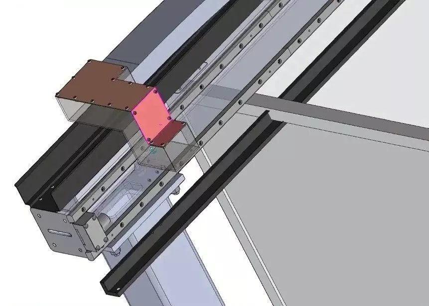 High-Speed Smart Palletizer CNC Gantry for Carton and Bag Stack 3D model_27