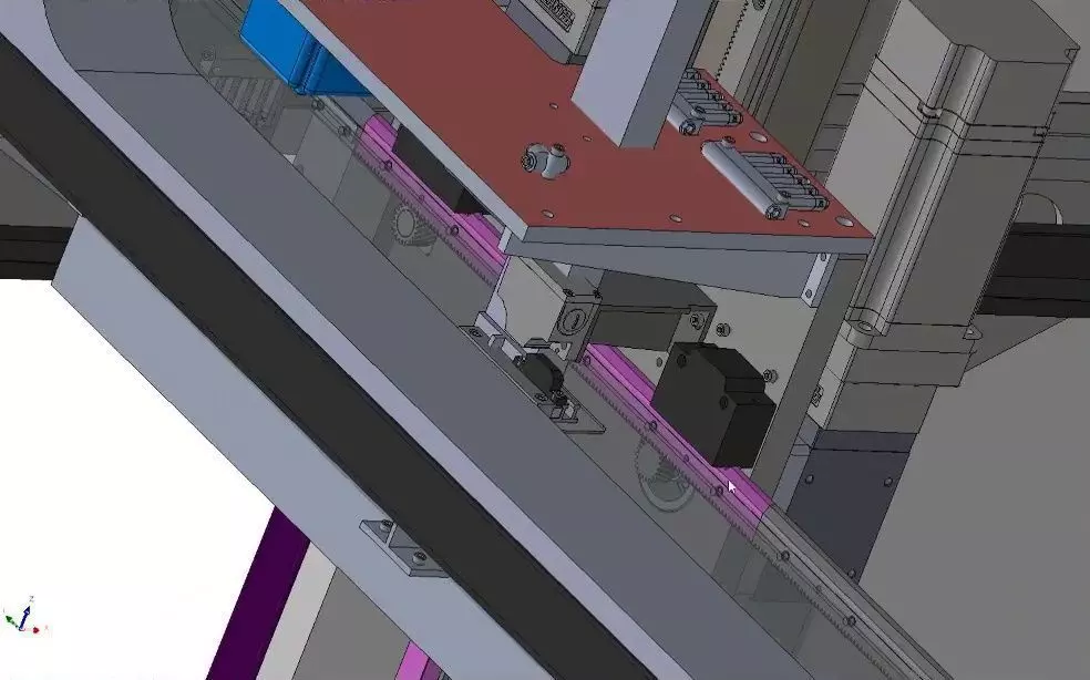 High-Speed Smart Palletizer CNC Gantry for Carton and Bag Stack 3D model_11
