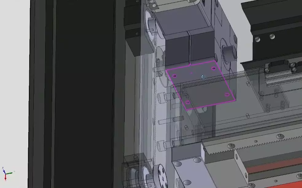 High-Speed Smart Palletizer CNC Gantry for Carton and Bag Stack 3D model_21