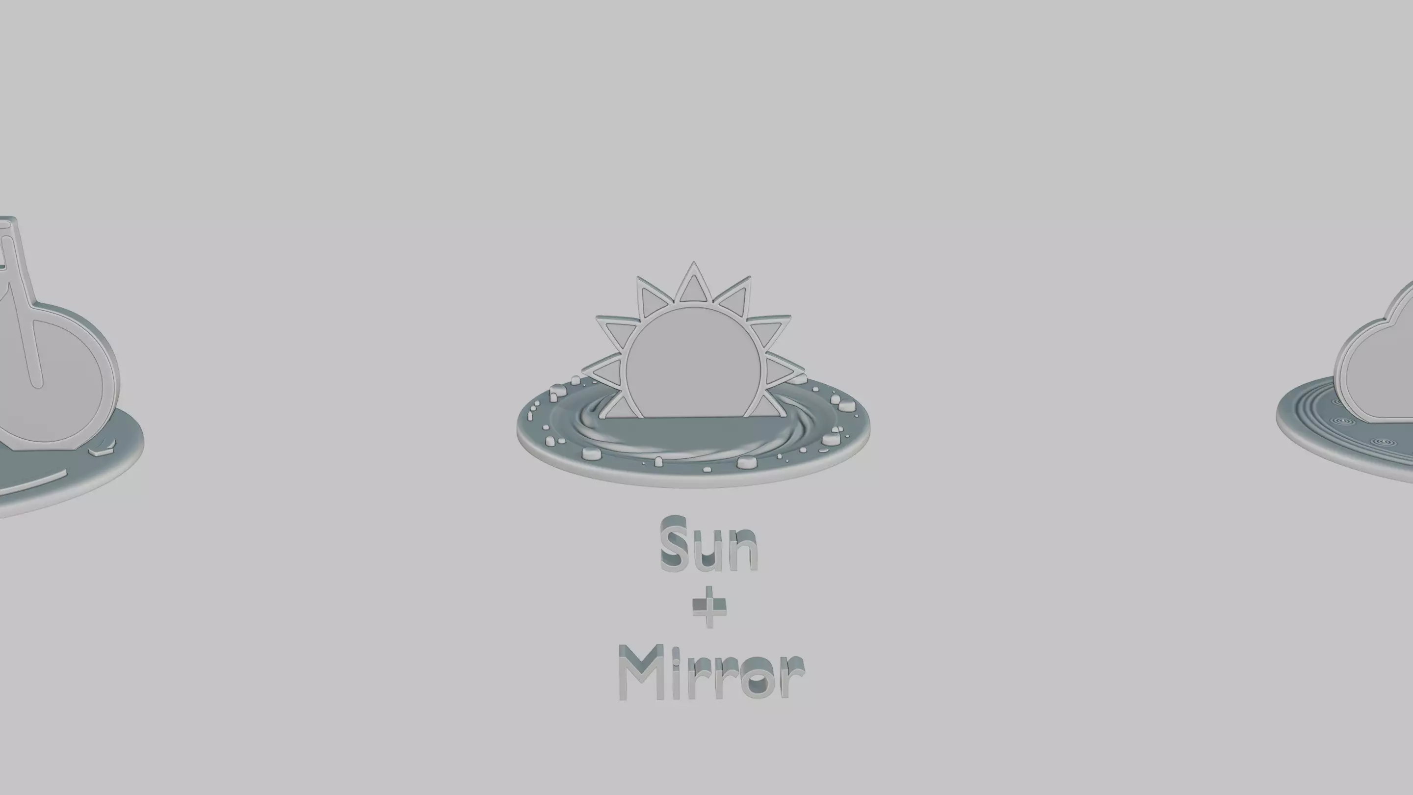 Summer Vibes Full Pack Emoji Statues 3D print model_104