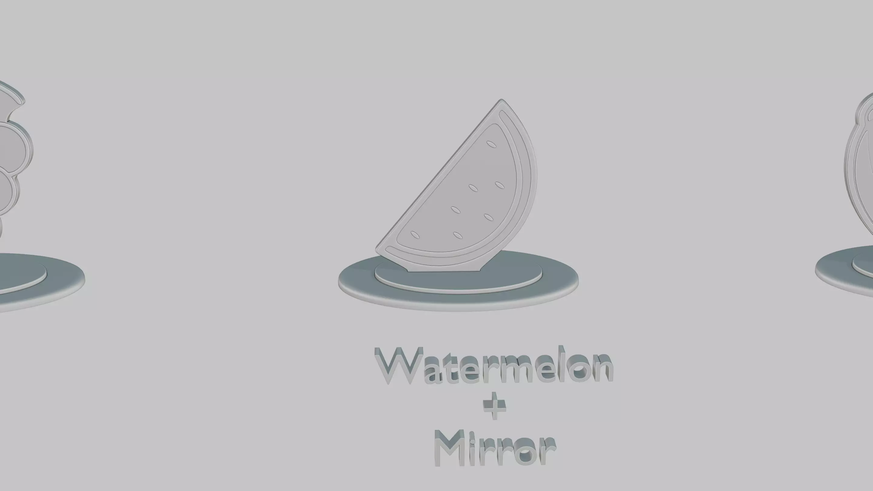 Summer Vibes Full Pack Emoji Statues 3D print model_44