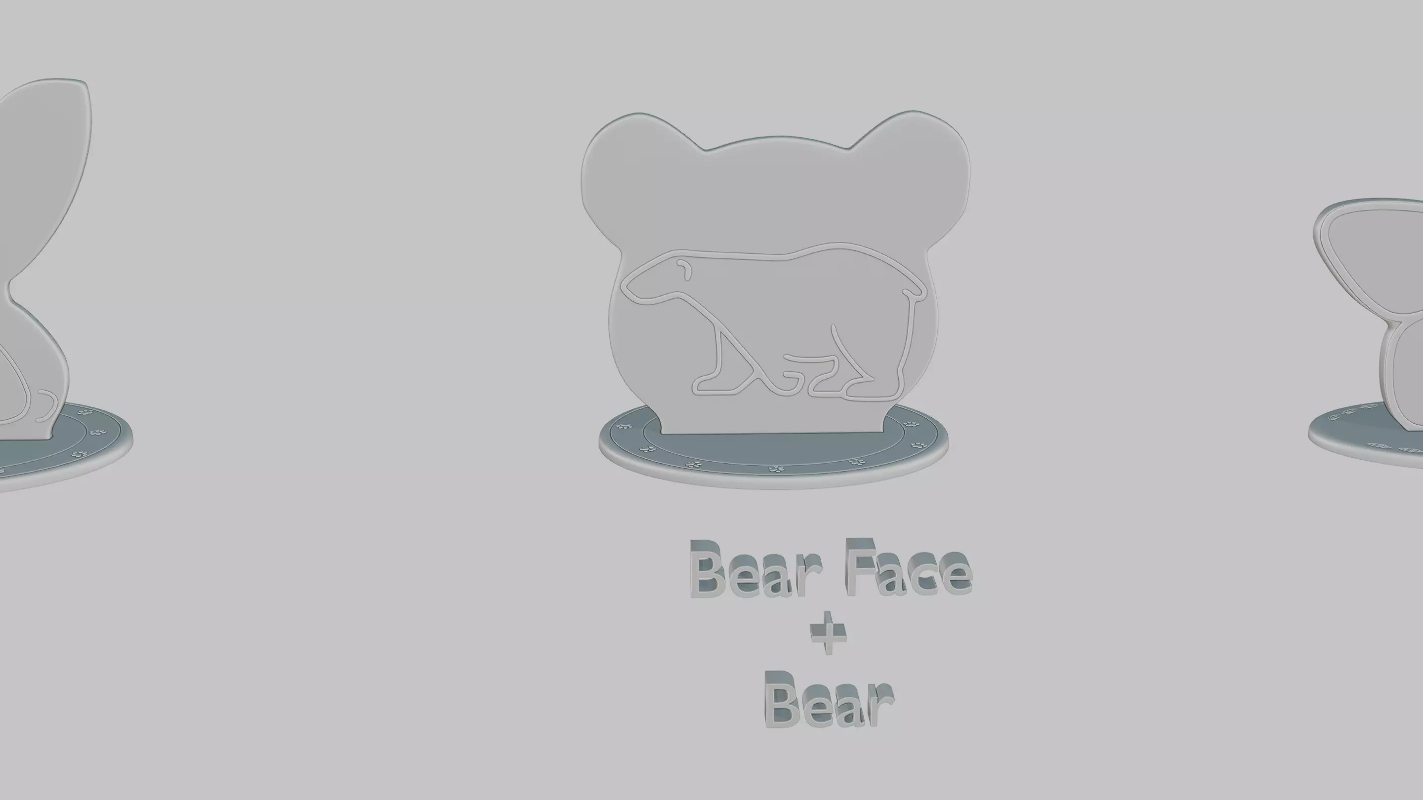 Summer Vibes Full Pack Emoji Statues 3D print model_6