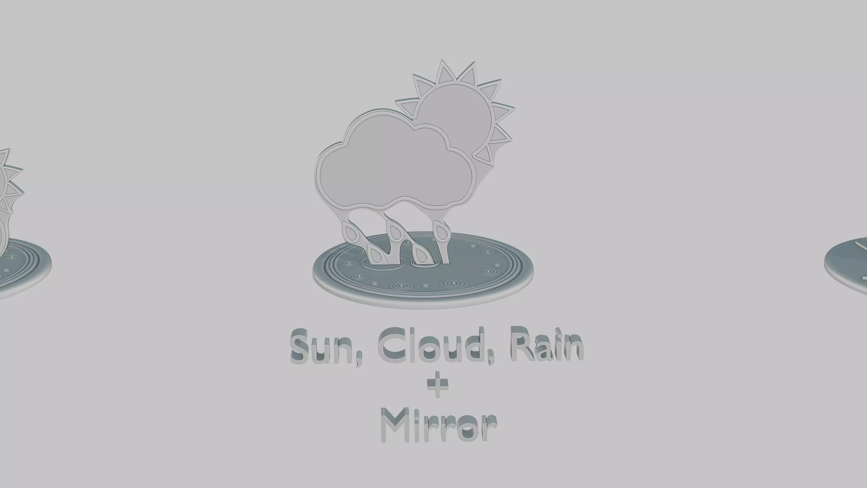 Summer Vibes Full Pack Emoji Statues 3D print model_112