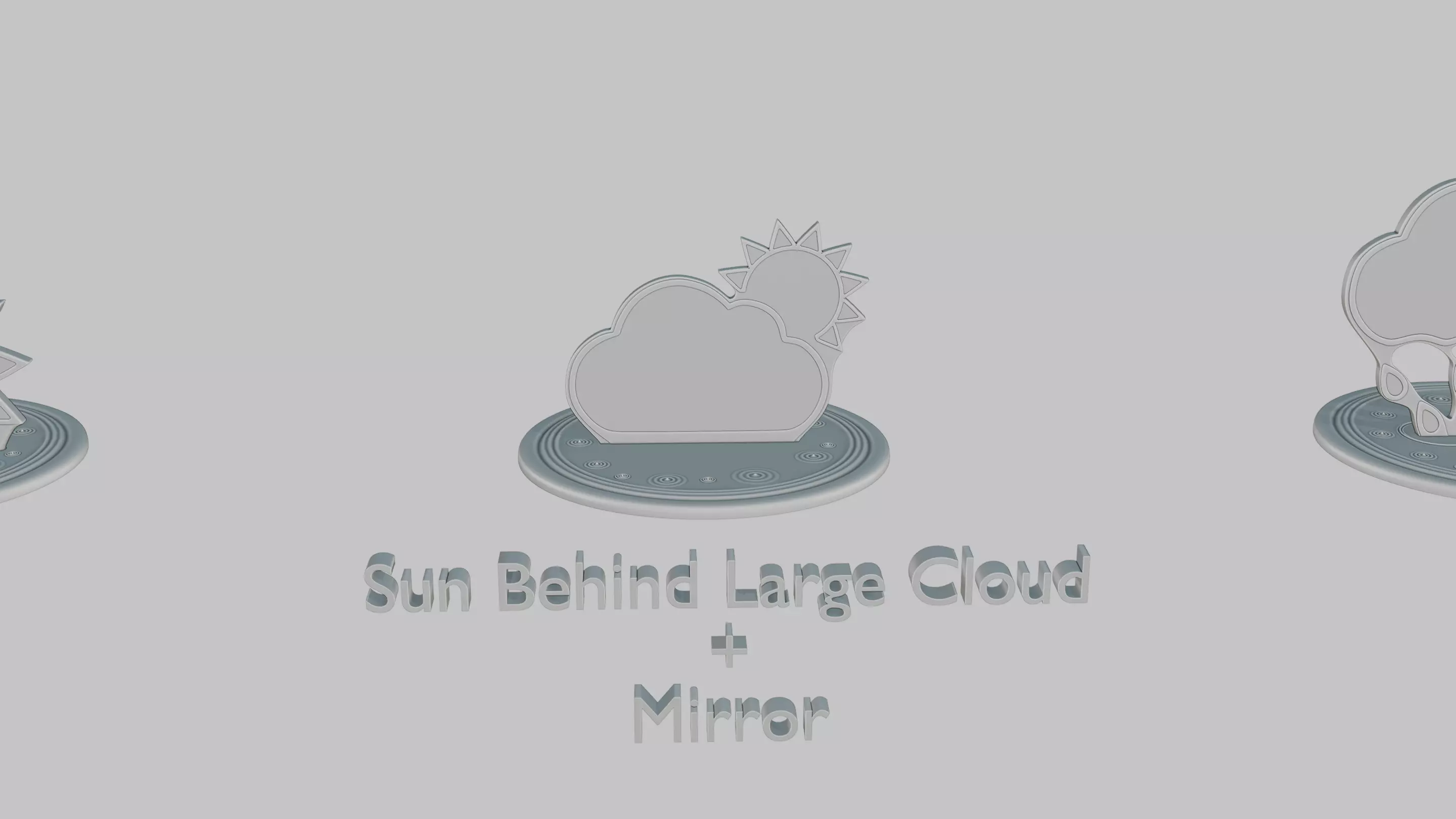 Summer Vibes Full Pack Emoji Statues 3D print model_110