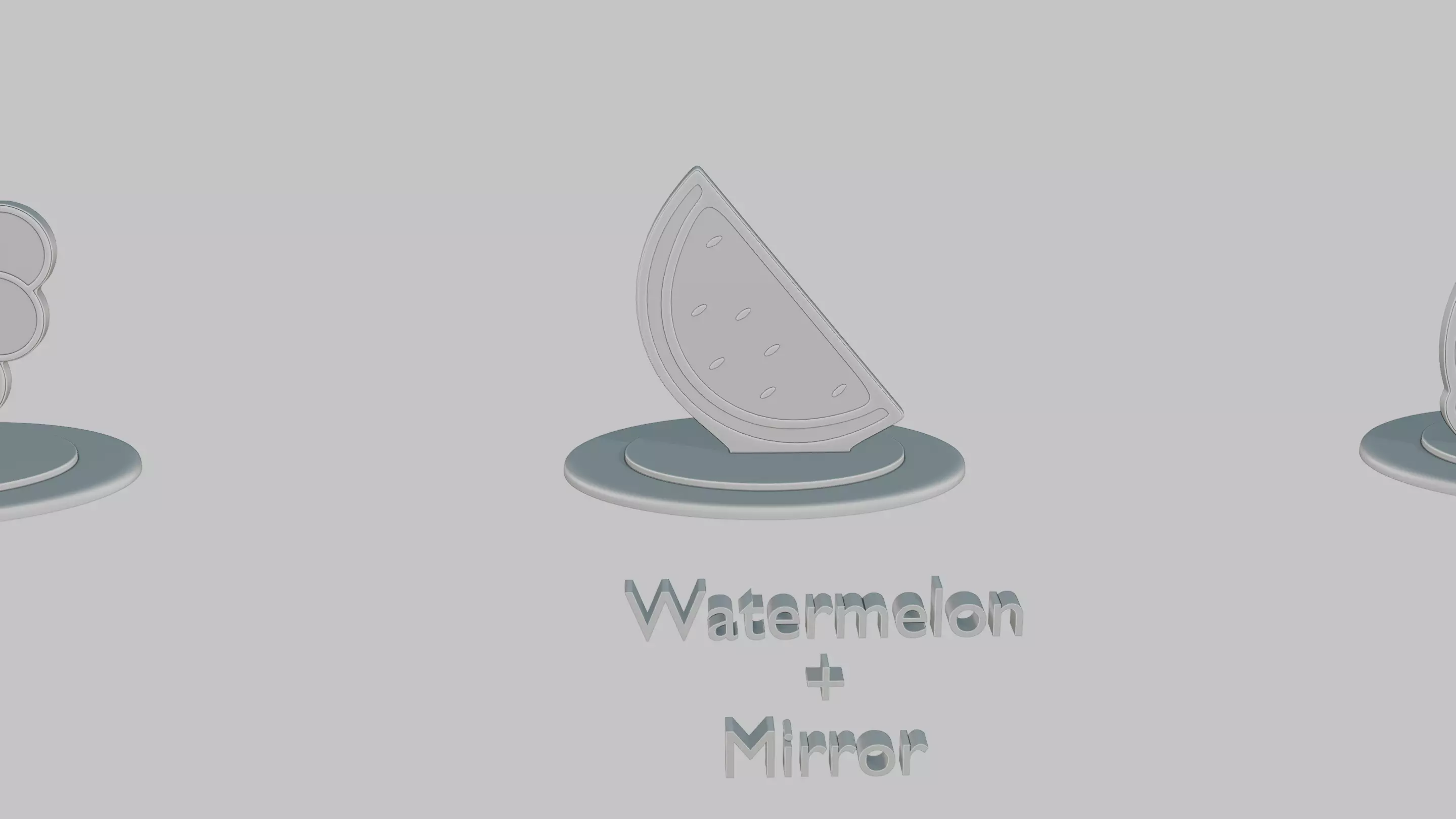 Summer Vibes Full Pack Emoji Statues 3D print model_43