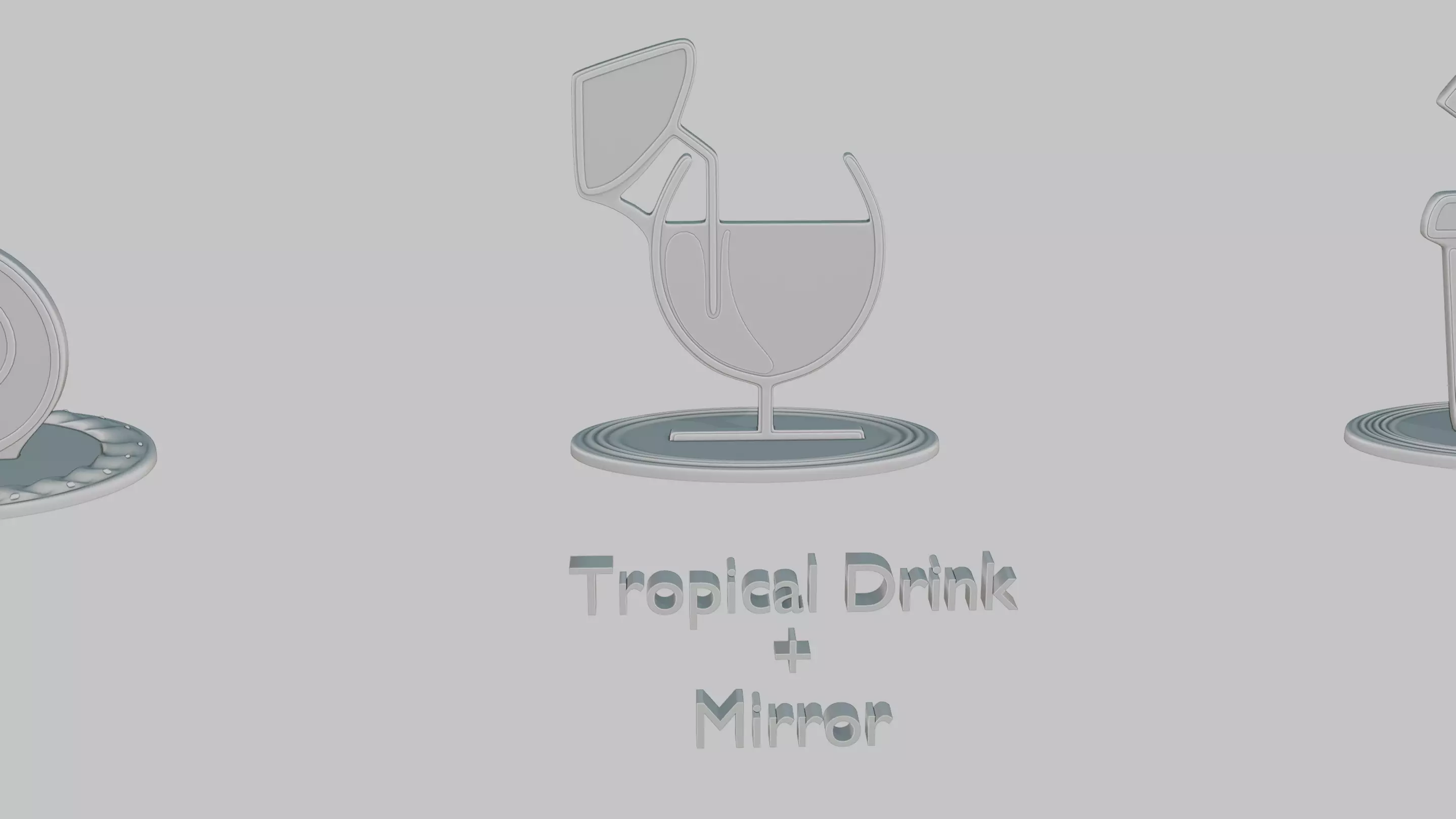 Summer Vibes Full Pack Emoji Statues 3D print model_94