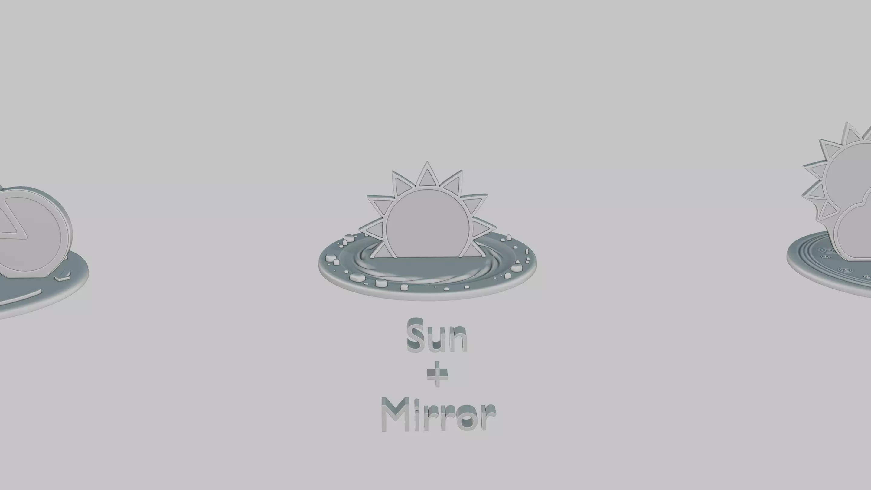 Summer Vibes Full Pack Emoji Statues 3D print model_103