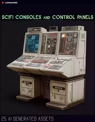 Sci-Fi Consoles and Control Panels
