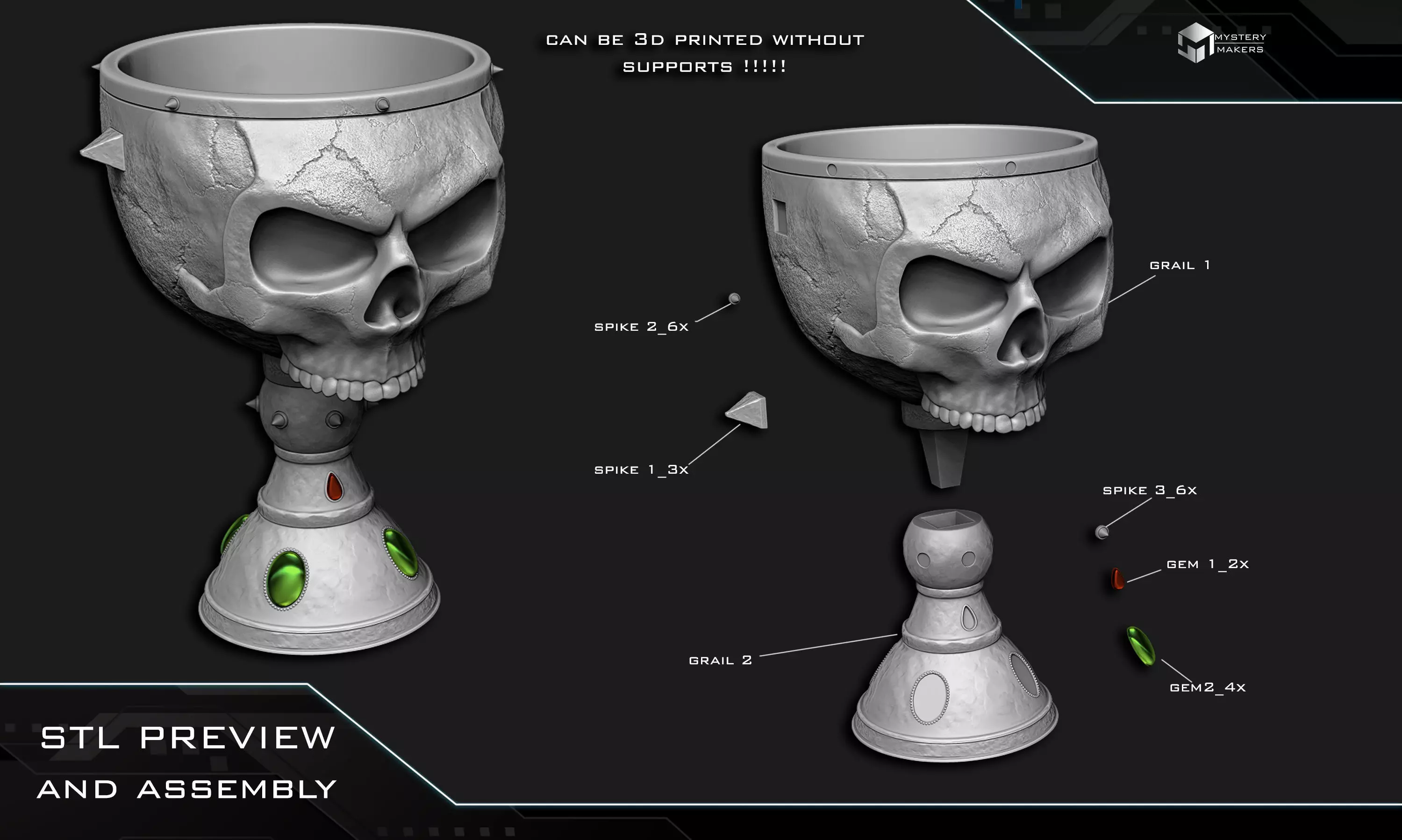 The red grail 3D print model_1