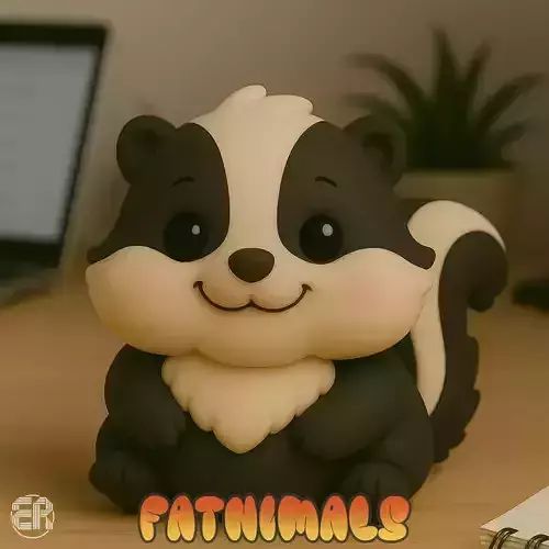 Skunk - Fatnimals Collection 3D print model