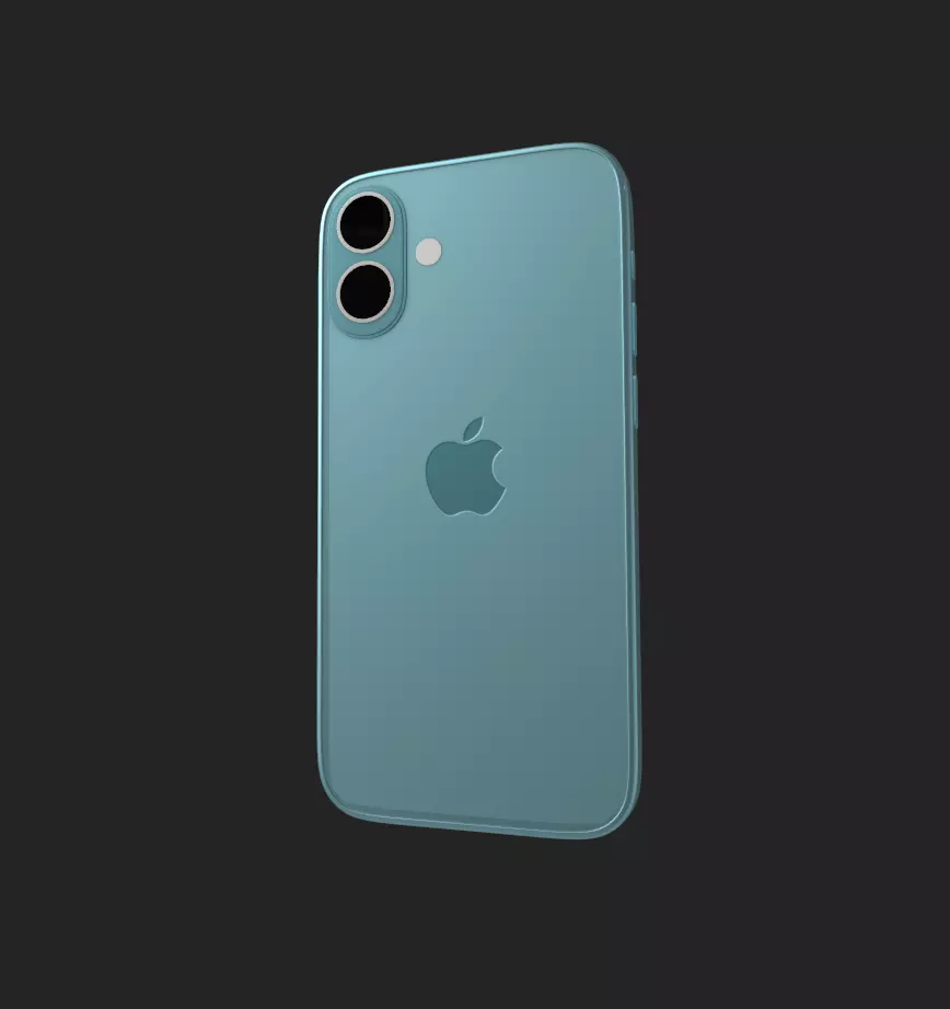 apple iphone 17 3d model Free 3D model_3