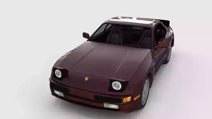 Porsche 944S w interior rev