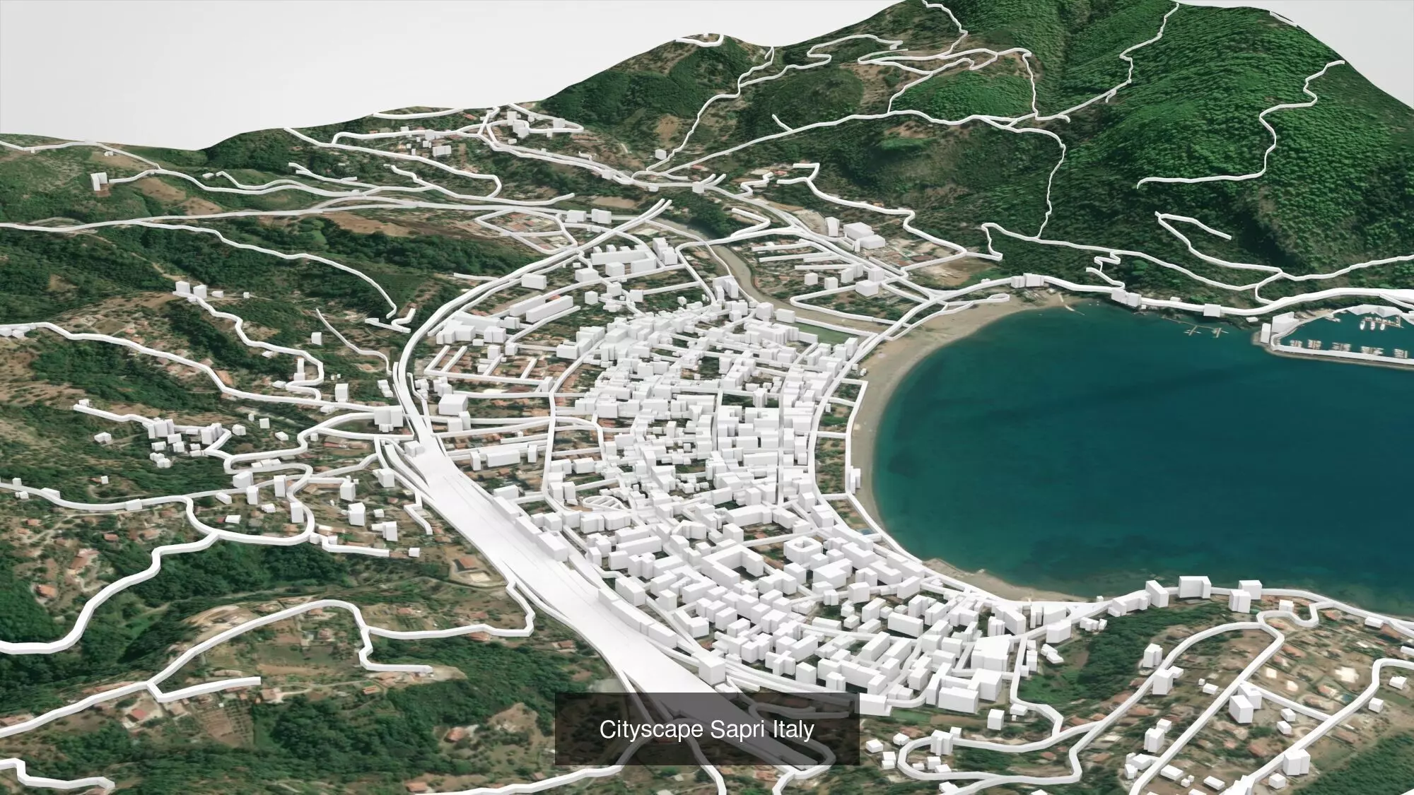 5 Cityscapes of Italy 3D Model Collection_8