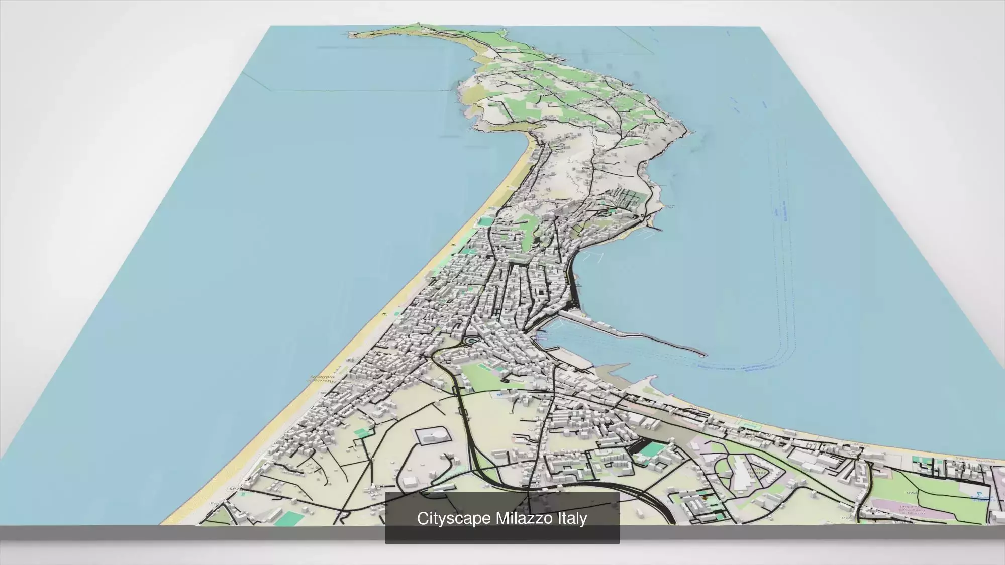 5 Cityscapes of Italy 3D Model Collection_9