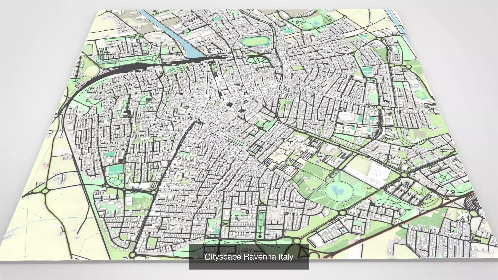 5 Cityscapes of Italy 3D Model Collection_7