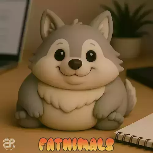 Wolf - Fatnimals Collection