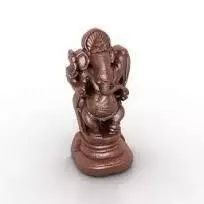 lord ganesha Free 3D model_0