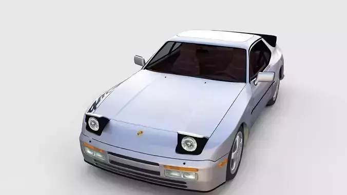Porsche 944 Turbo S with interior rev