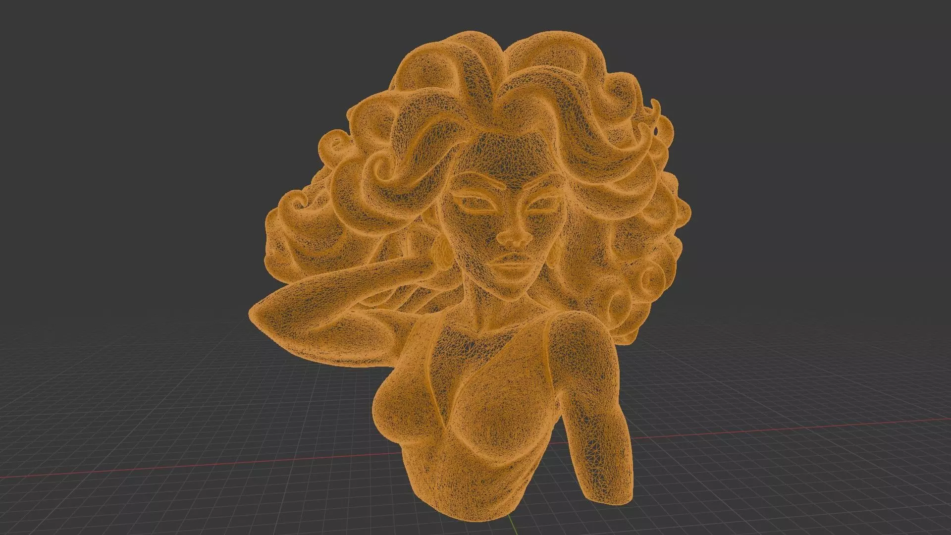 RuPaul 3D print model_11