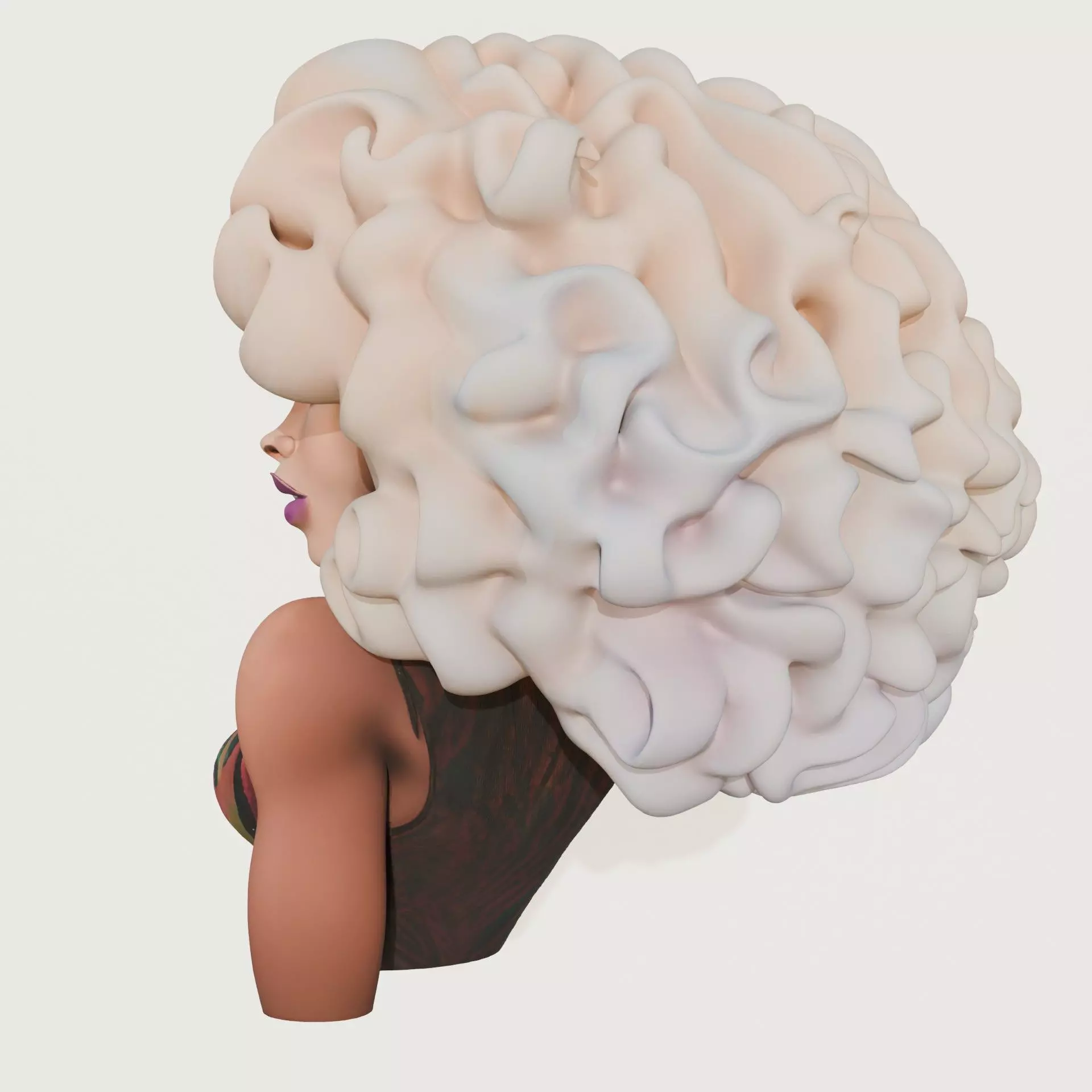 RuPaul 3D print model_5