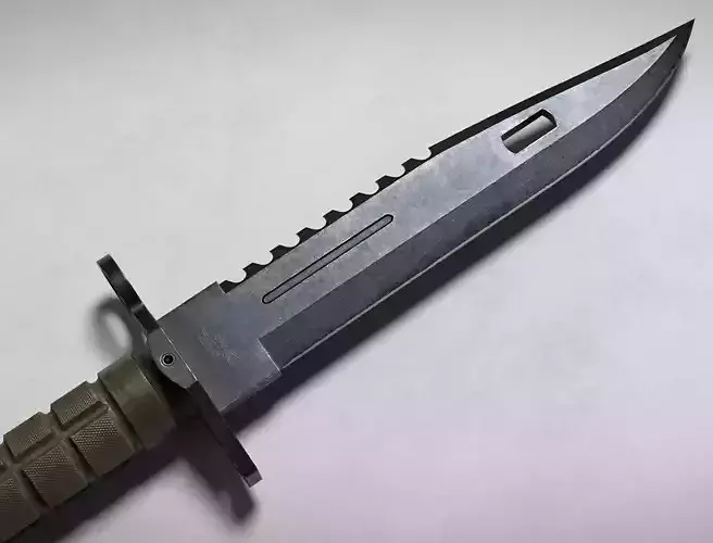 Tactical Battle Knife - M9 Bayonet Combat Knife AAA Game Ready