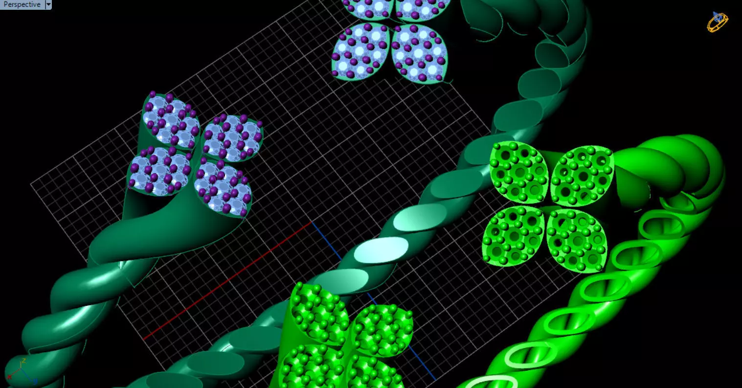 luxe twisted jewelry bangle 3D print model_69