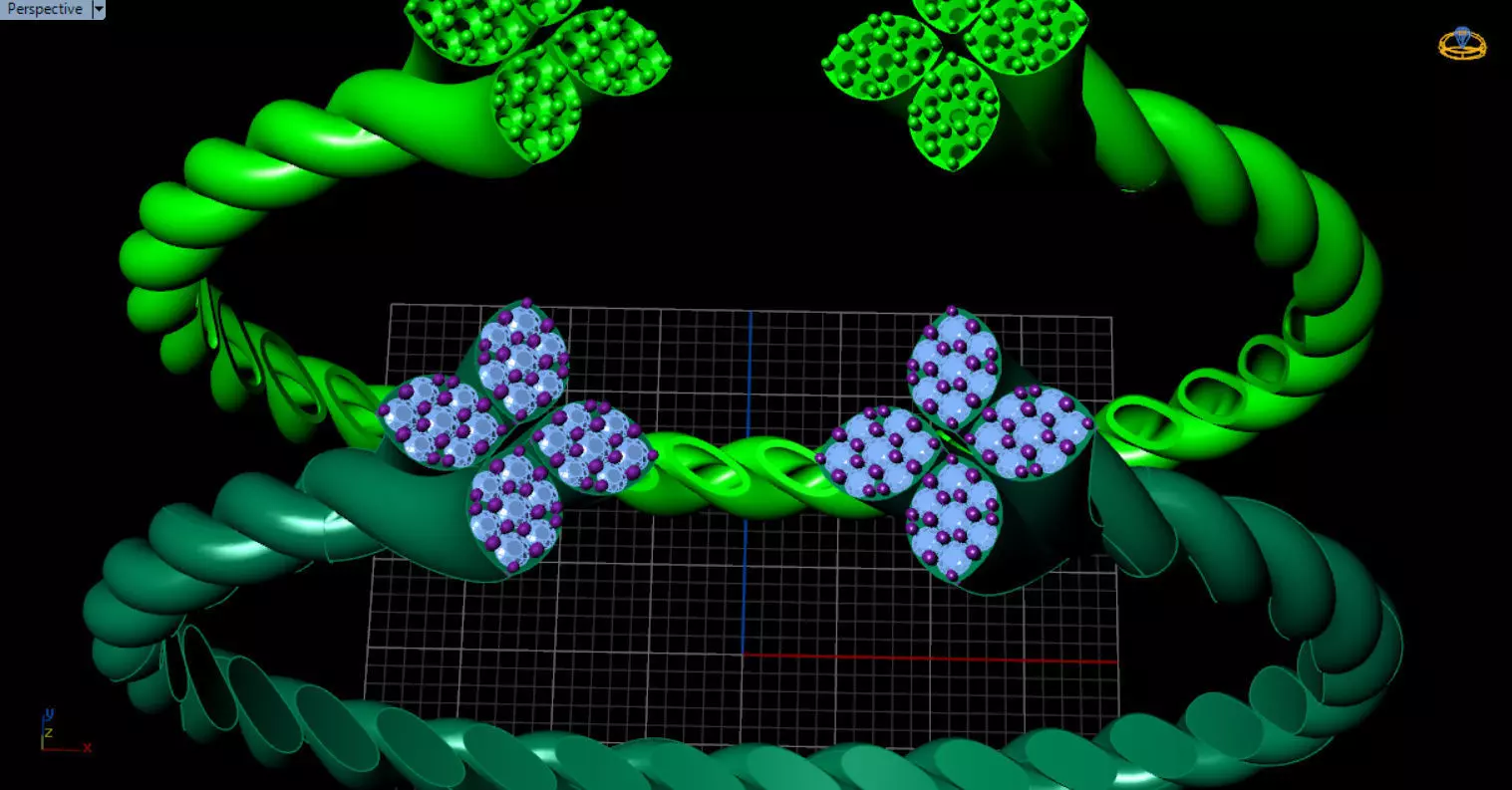 luxe twisted jewelry bangle 3D print model_12