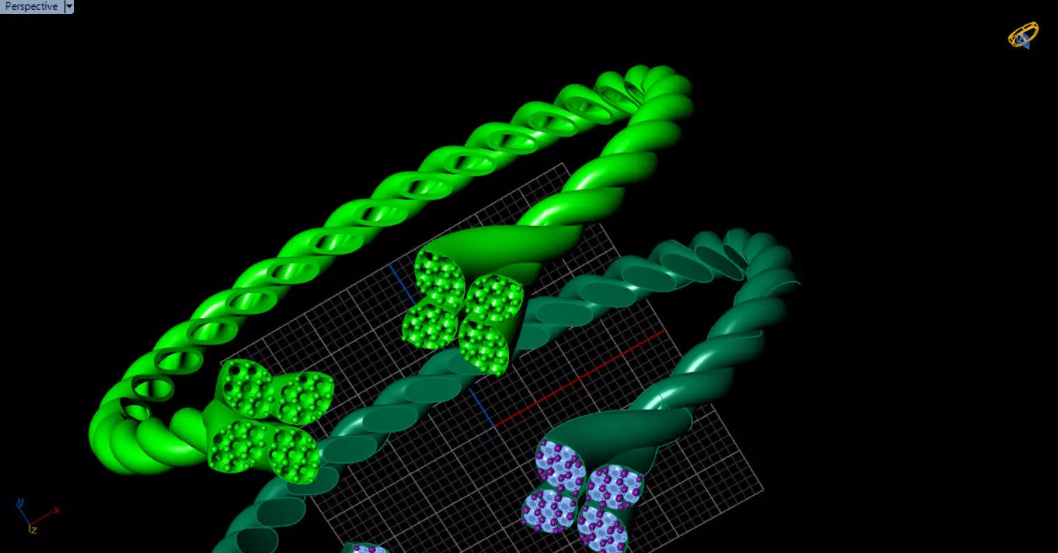 luxe twisted jewelry bangle 3D print model_39