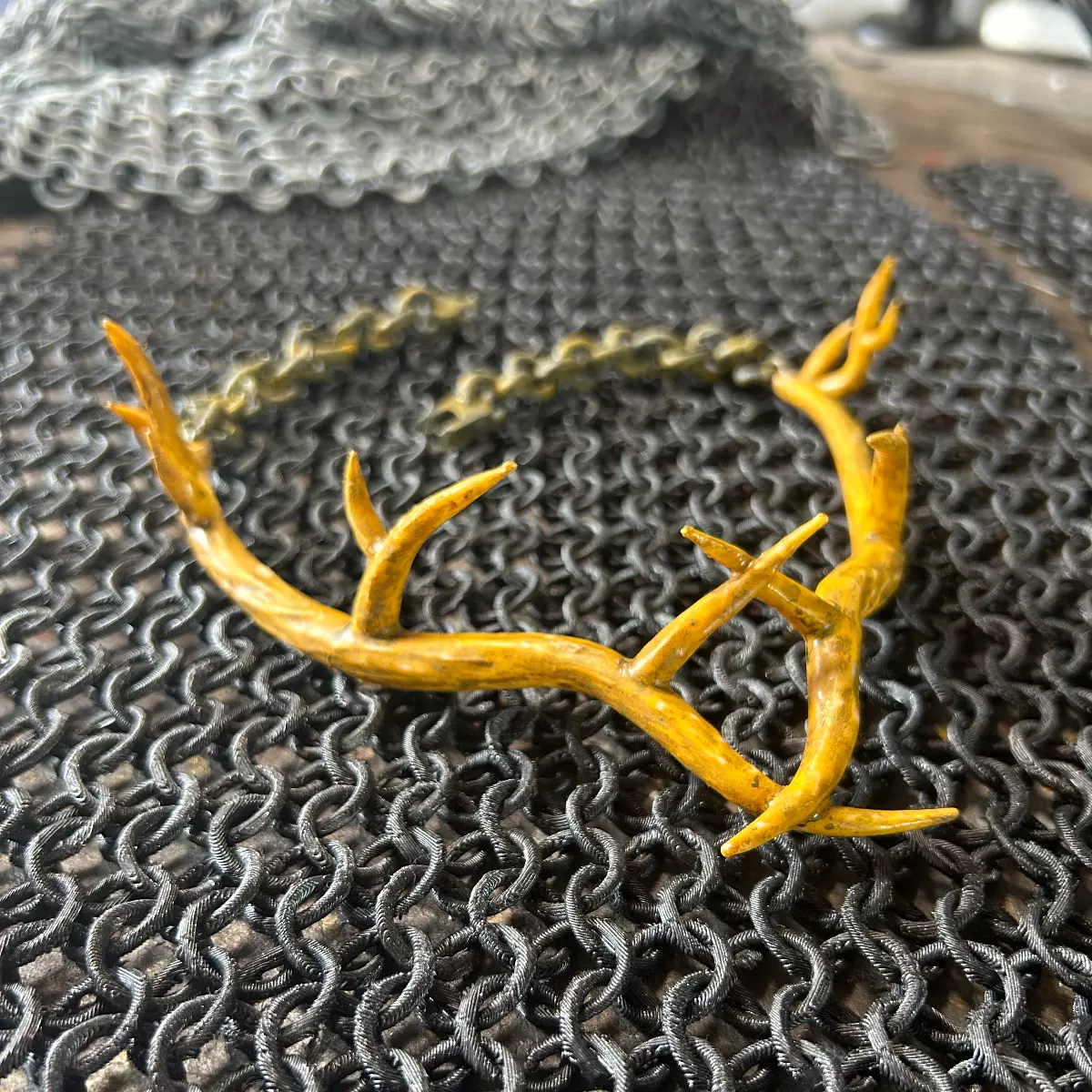 Antler Necklace 3D print model_4