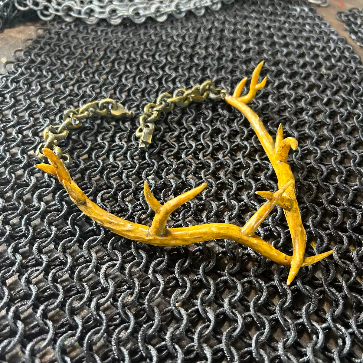 Antler Necklace 3D print model_5