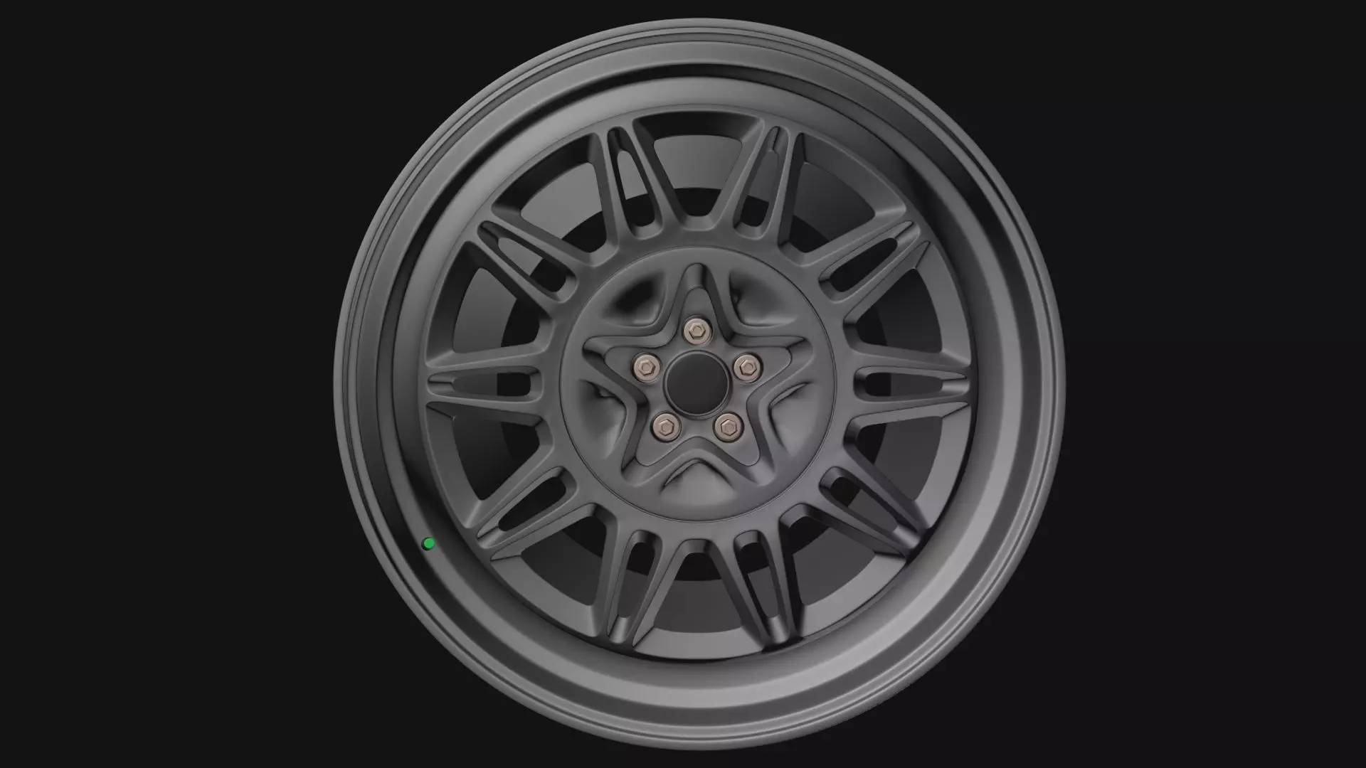 E-4SX Rims 22 Style Custom 3D model_6
