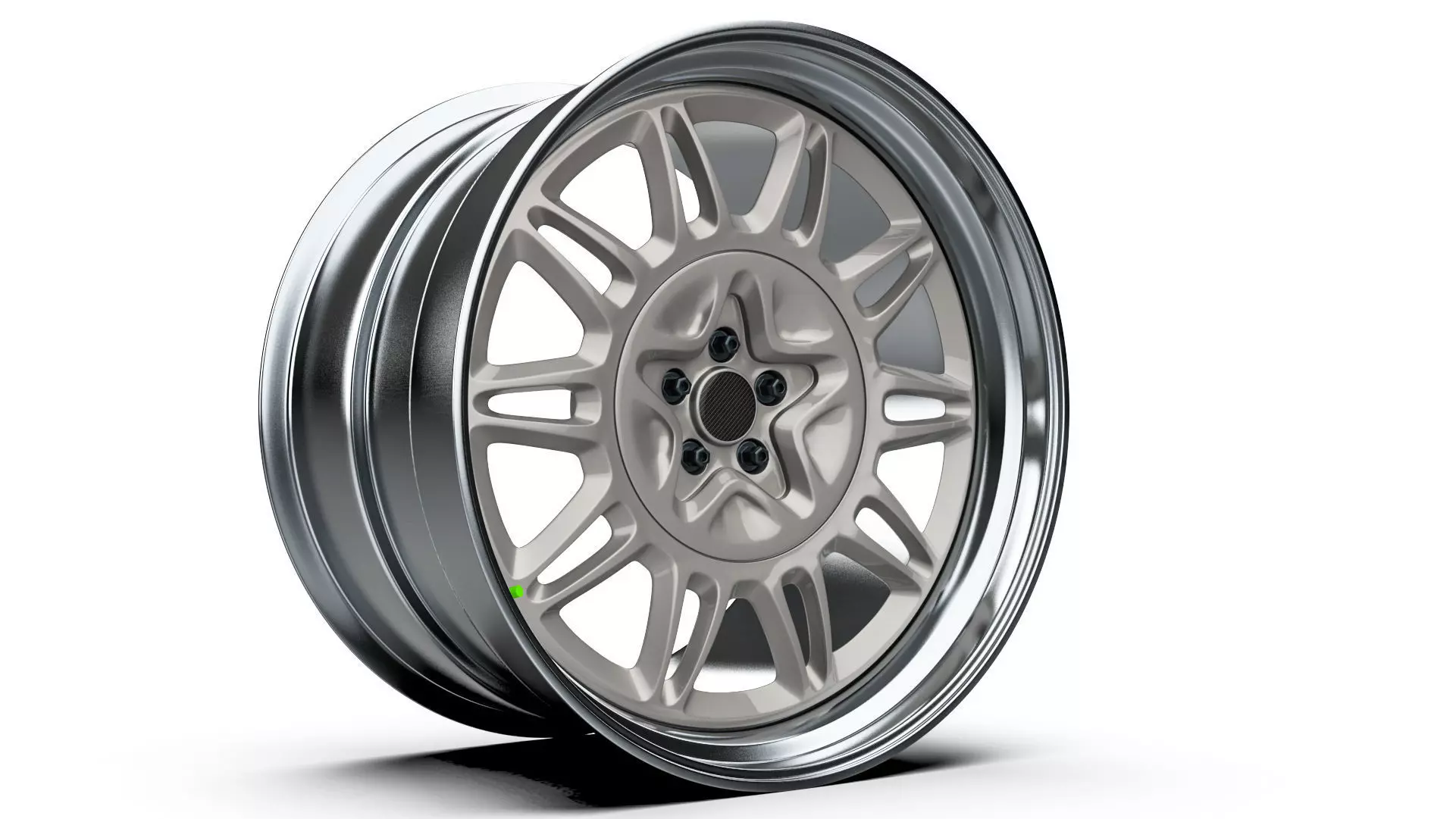 E-4SX Rims 22 Style Custom 3D model_0