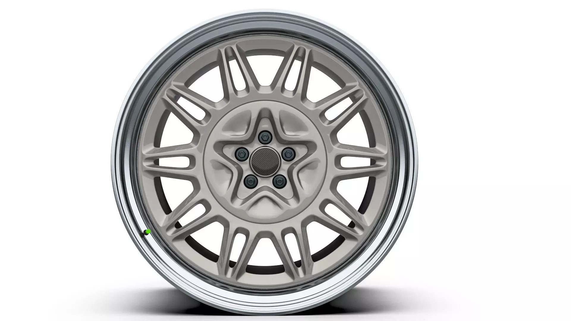 E-4SX Rims 22 Style Custom 3D model_1