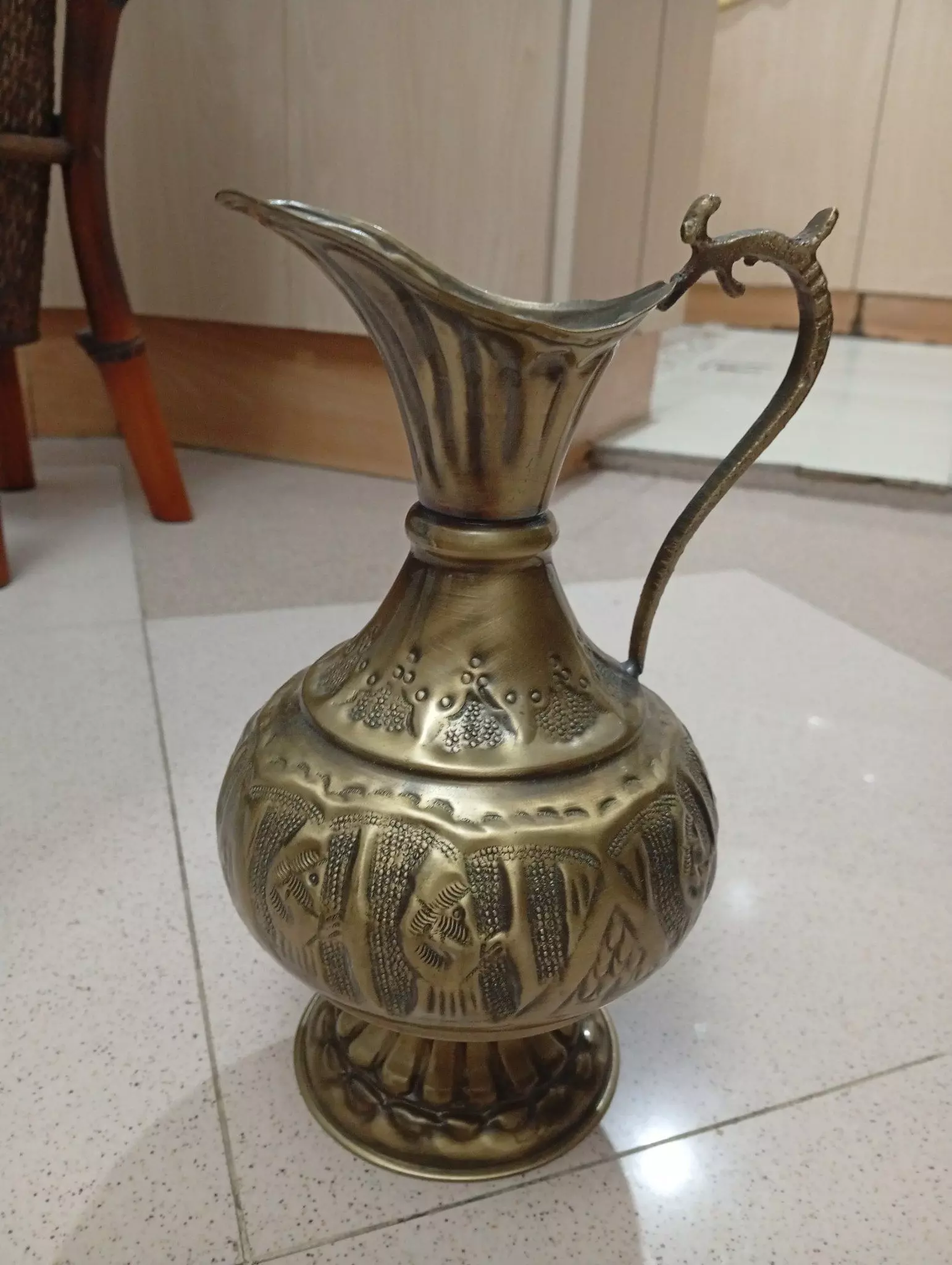 Golden Pitcher 3D print model_9