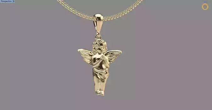 little angel charm