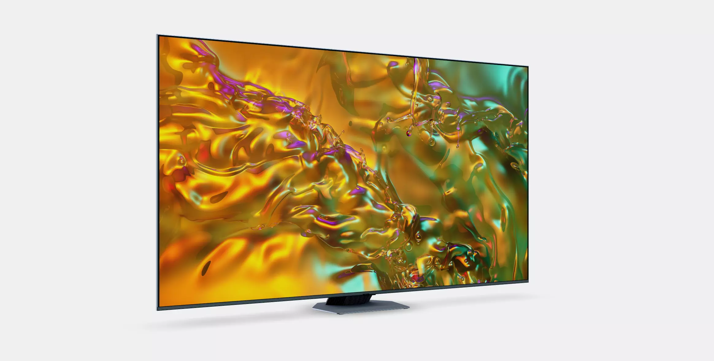 2024 Q80D 85 inch QLED 4K AI TV 3D model_4